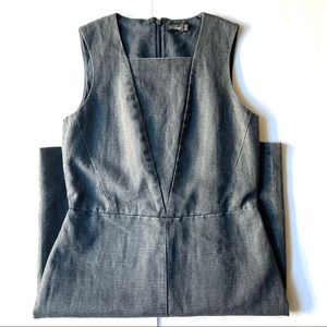 Kate Spade Saturday denim look sheath dress